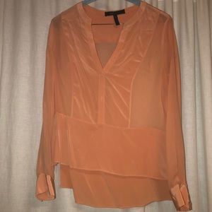 BCBG MAXAZRIA SILK TOP